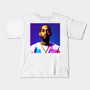 Nipsey Blue Graphic Kids T-Shirt